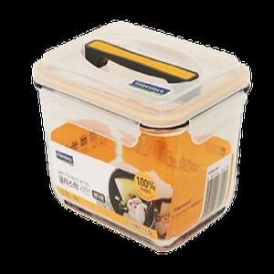 글라스락 라인 핸디형 2호 2500ml 유리 이유식 밀폐용기