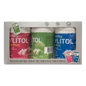코스트코 스위토리 자일리톨 무설탕 껌 민트껌 150g x 3통