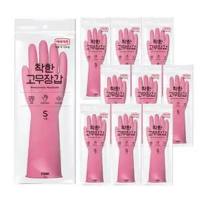 [롯데이라이프]롯데 착한 고무장갑 소 10입