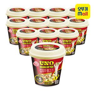 [본사직영] 오뚜기 떠먹는 컵피자 불고기 150g, 12개