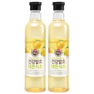 백설건강발효 레몬식초, 800ML, 2개