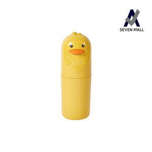 세븐몰 휴대용 병아리 칫솔통 칫솔 치약 세트 양치컵