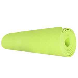 비핏 TPE 요가매트 6mm, 라임, 1개