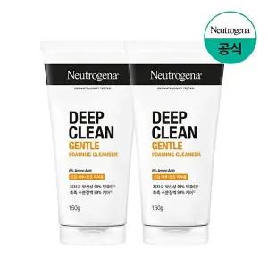[뉴트로지나]뉴트로지나 딥클린 젠틀 포밍 클렌저 150g x2