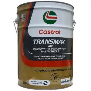 캐스트롤 트랜스맥스 ATF LV 금색 20L 4~9단 100% 합성 장수명 오토미션오일 (ZF 라이프가드 8단 9단 미션) SP4M-1 덱스론6 아이신 멀콘LV 벤츠 BMW 볼보
