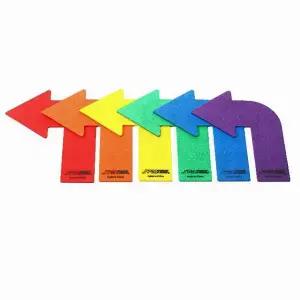 논슬립 화살표 마커 모양 실내 체육 놀이 학습 교구