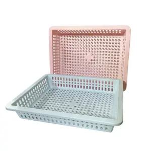 책상 서랍 사각 바구니 사물함 수납 정리 보관함 바스켓 파스텔 칼라