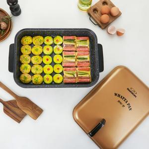 대원왓따팬/전기프라이팬/메가스톤마블코팅/국내생산