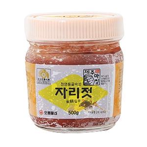 제주 오름 자리젓 500g 젓갈 자리젓 노란참조기 제주젓갈 밑반찬 반찬갈치속젓 노란참