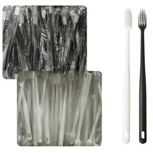 클리어 미세모 일회용칫솔 300개 손님접대용 여행용 휴대용 호텔용 일회용 칫솔 치과