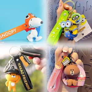 포켓몬 키링 스누피 라인프렌즈 미니언즈 정품 키홀더 열쇠고리 180종 가방걸이 고리