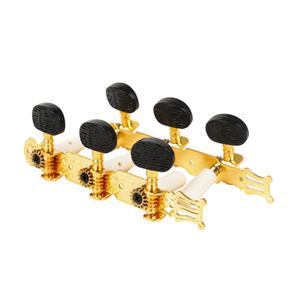 클래식기타 헤드머신 골드블랙 1쌍 줄감개 기타부품