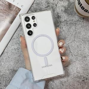 변색없는 투명 맥세이프 케이스 갤럭시 S25 엣지 S24 S23 S22 울트라 플러스 아이폰16 16e 15 14 13 12 11 프로 맥스 범퍼 컬러 젤리 하드 젤하드