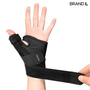 브랜드엘 손목보호대 엄지 손가락 보호대 아대 헬스 스트랩 고정 부목 팔목 테니스 골프 지지대