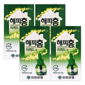 유한양행 해피홈 리퀴드 리필 45일x4개
