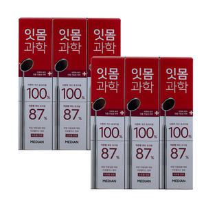 메디안 잇몸과학 스트롱민트 120g 3입 2개
