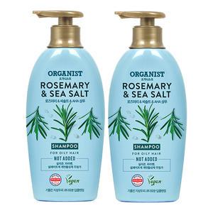 오가니스트 샴푸 로즈마리 딥클렌징 500ml, 2개