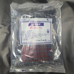 케이블타이 CABLE TIE 270mm 6가지 색상 500개 봉지