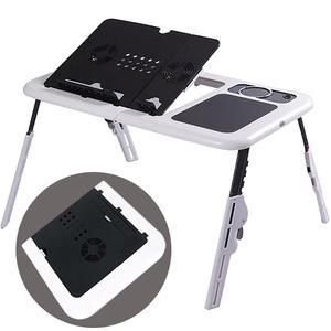 접이식 노트북 테이블 쿨링 패드 거치대 받침대 좌식 휴대용 스탠드 USB 쿨러 스탠드