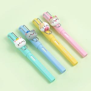 핑크풋 3000 냥냥 피규어 만년연필 세트 정품 랜덤 1개