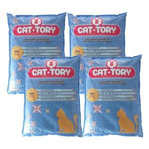 플레인 캣토리 5L x 4개 무향 고양이 벤토나이트 모래