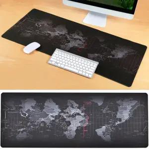 마우스패드 세계지도 장패드 마우스 키보드 게이밍 장 패드 손목 보호 노트북 데스크