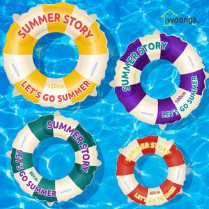 레츠고썸머 물놀이 원형 튜브 60cm~120cm 성인 어린이 KC 인증