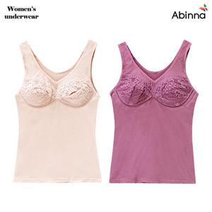 [아빈나] 모달 레이스 홑겹 매쉬 노와이어 브라런닝 1269