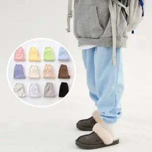 뽀송 기모 조거 팬츠 WSB 남여자아이 주니어 겨울바지