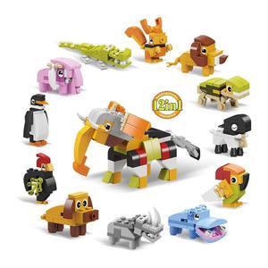 애니멀 킹덤 12가지 동물 블록세트 / 장난감