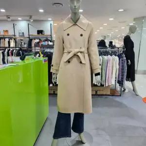 시슬리/애플아울렛/벨티드 핸드메이드 롱 코트 SACTC5361