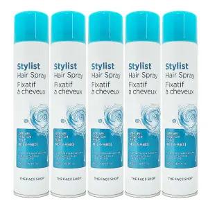 (5개)더페이스샵 스타일리스트 헤어 스프레이300ml