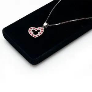 TSP-822 티타늄 하트 펜던트 목걸이 무료배송 평생AS