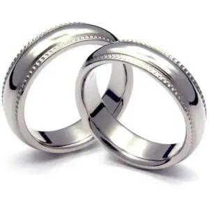 T-022 CO 티타늄 커플링 반지 이니셜무료 무료배송 맞춤제작 평생AS