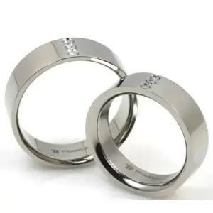 T-709 DIA CO 다이아몬드 티타늄 커플링 반지 이니셜무료 무료배송 맞춤제작 평생AS