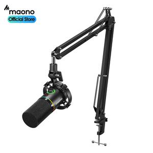 마오노 PD200X 블랙 팟캐스트 방송용 녹음용 USB XLR 다이나믹 마이크 스탠드 패키지