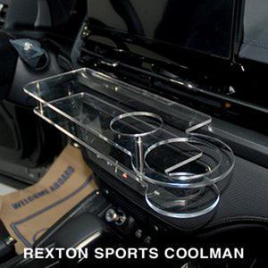 ArtX 렉스턴 스포츠 칸 쿨맨 2단 무중력테이블 차량용 식탁 자동차 선반 트레이 핸드폰