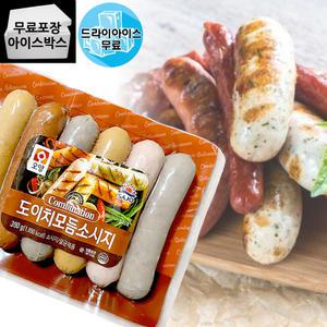 제이케이푸드 사조 오양 도이치 모듬소시지 390g 소세지 구이 안주용 바베큐