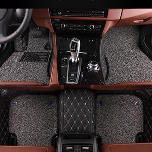 BMW 530i 차량매트 카 바닥 깔판 가죽+코일 이중 입체 6D카매트