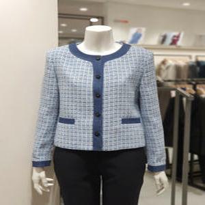 [KL] 배색 트위드 재킷   KGJKOC9000