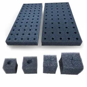 수경재배스펀지 씨앗 발아용 홀 파종 스마트팜 식물 양액재배 모종 사각 구멍 (,)