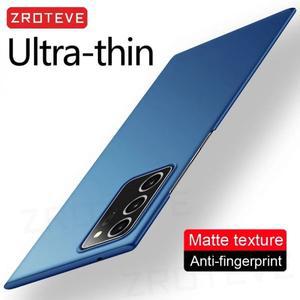 Zroteve 슬림 하드 PC 프로스트 커버, 삼성 갤럭시 노트 20 9 10 라이트 S22 S23 울트라 S21 FE S20 S10 E