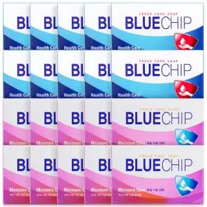 [애경] 블루칩 헬스케어 비누 20개 /  세안 세수비누