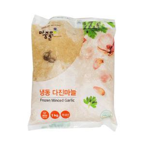 웰루츠 국내산 냉동 다진마늘 1kg
