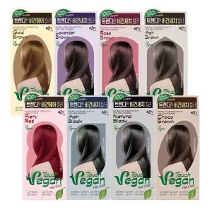 이지엔 터치 비건 헤어컬러 염색약 2개+특별증정(클렌징폼 120ml)