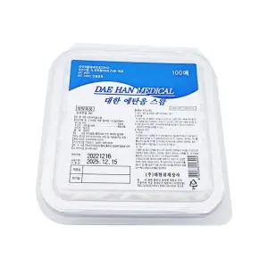 대한위재 알콜스왑 100매 알콜솜 소독솜