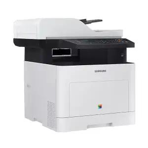 삼성 SL-C2470FR 컬러 레이저 복합기 분당24매 팩스 양면인쇄 정품토너 포함