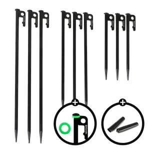 카르닉 프리미엄 고강도 강철 단조팩 타프 캠핑 텐트 핑거  팩