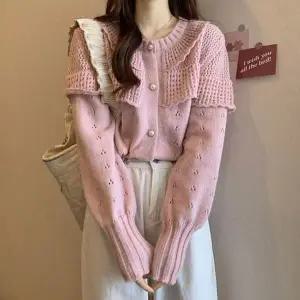 [셀러허브][S52PN84S1]스위트 여성니트 가디건 (S12874457)