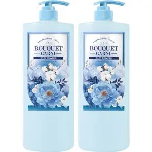 부케가르니 모이스처 바디로션 베이비파우더 1500ml 1개입 2개